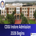 CDGI Indore Admission 2026 Begins @cdgi.ac.in; Apply Now